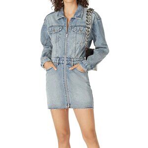 Long Sleeve Denim Dress